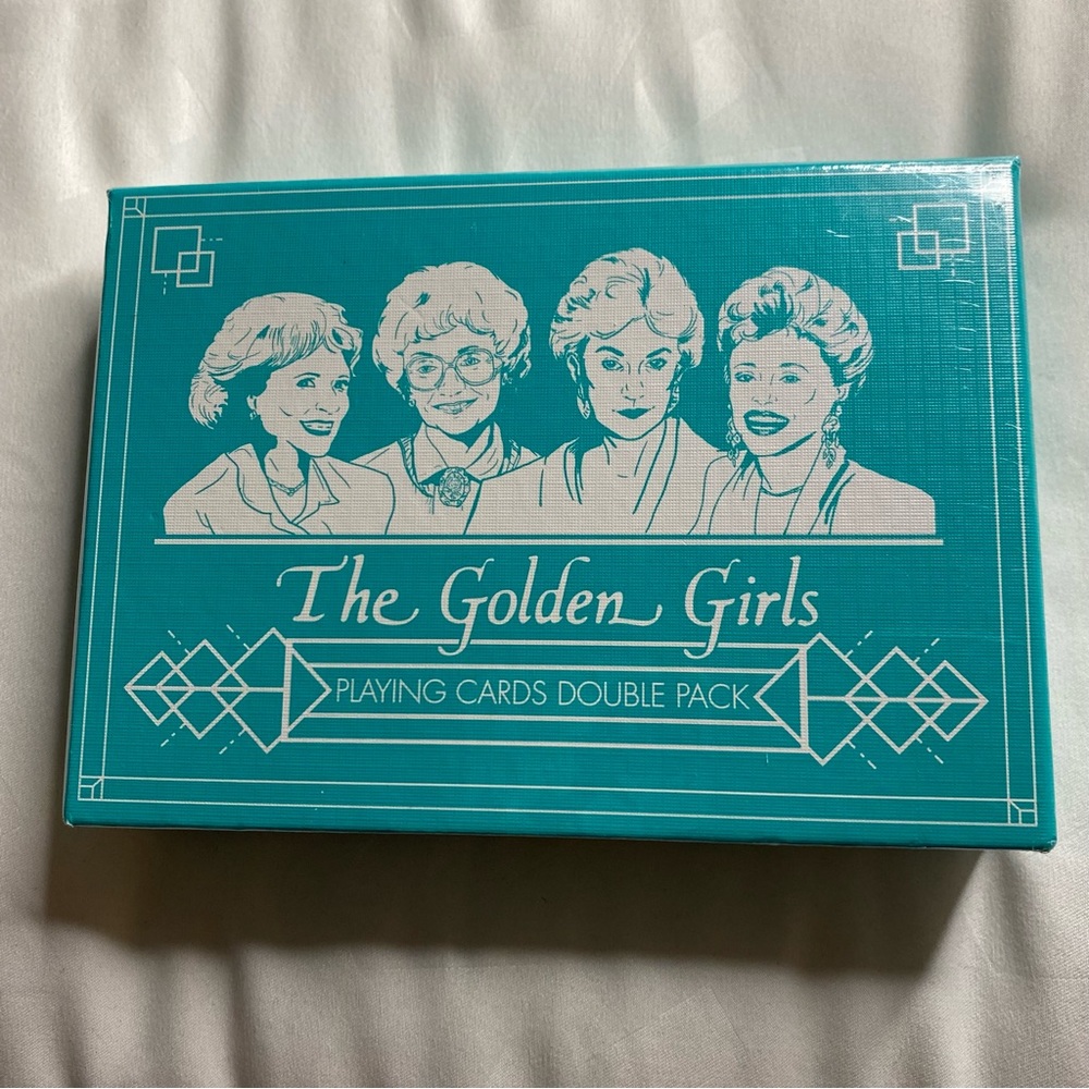 The Golden Girls Playing cards double pack